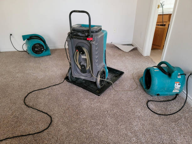 Water damage restoration process in NC